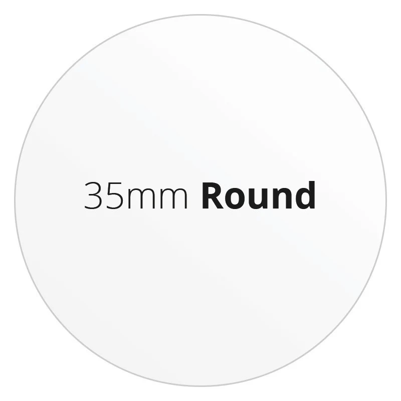 35mm Round - Premium Paper - Printed Labels & Stickers