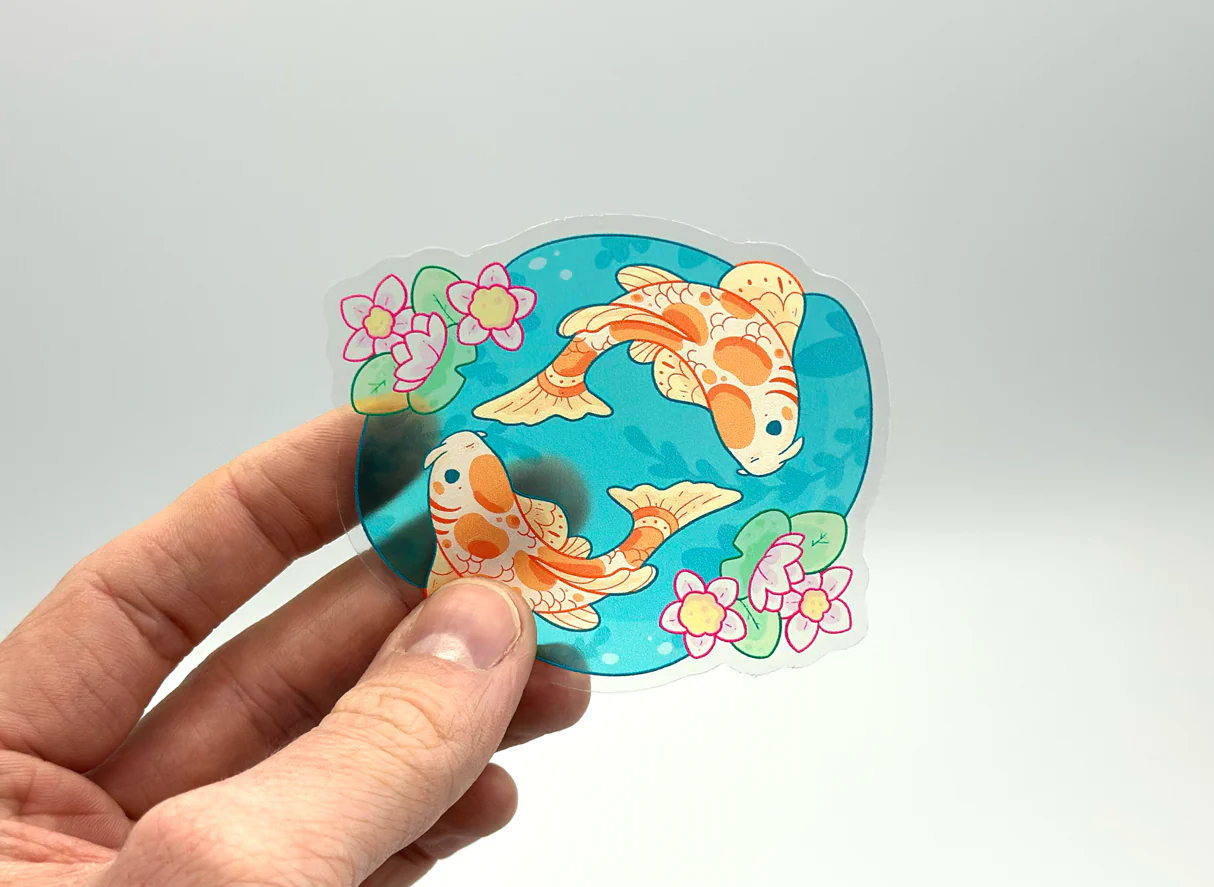 Clear Die Cut Stickers - Image 3