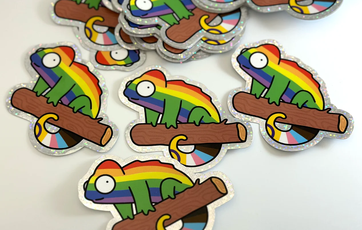 Glitter Vinyl Stickers - Image 4