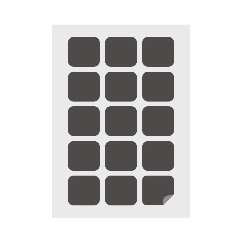 High Tack Stickers