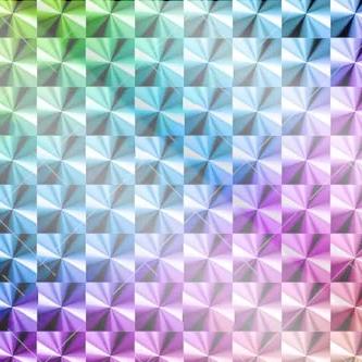 Holographic Mosaic Vinyl Stickers