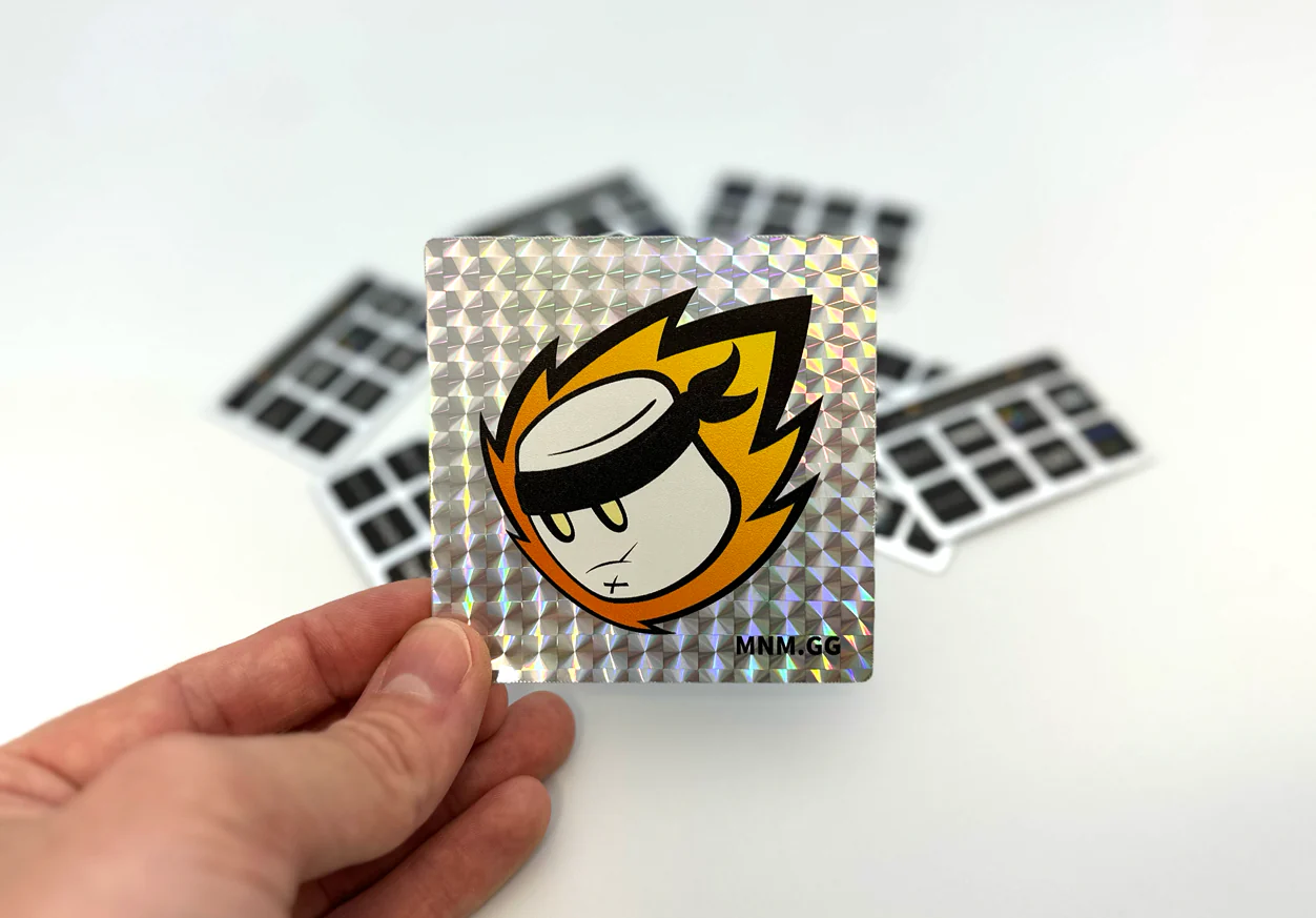 Holographic Mosaic Vinyl Stickers - Image 2
