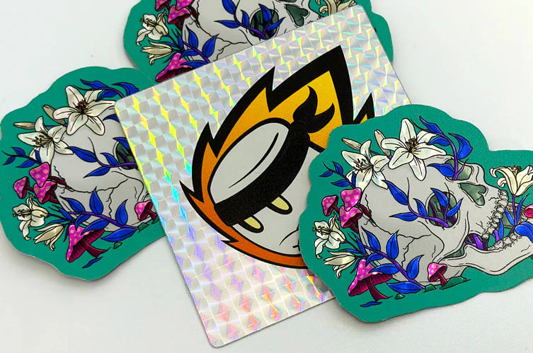 Holographic Mosaic Vinyl Stickers - Image 4