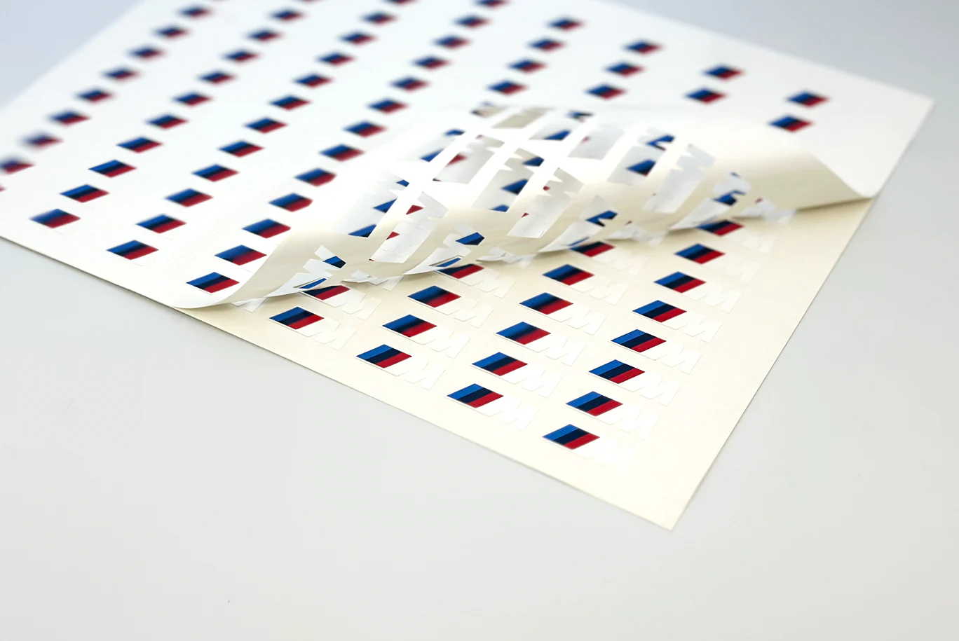 White Laminated Stickers - Image 2