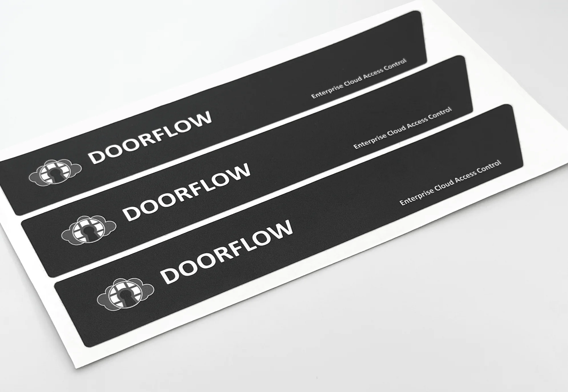 White Laminated Stickers - Image 3