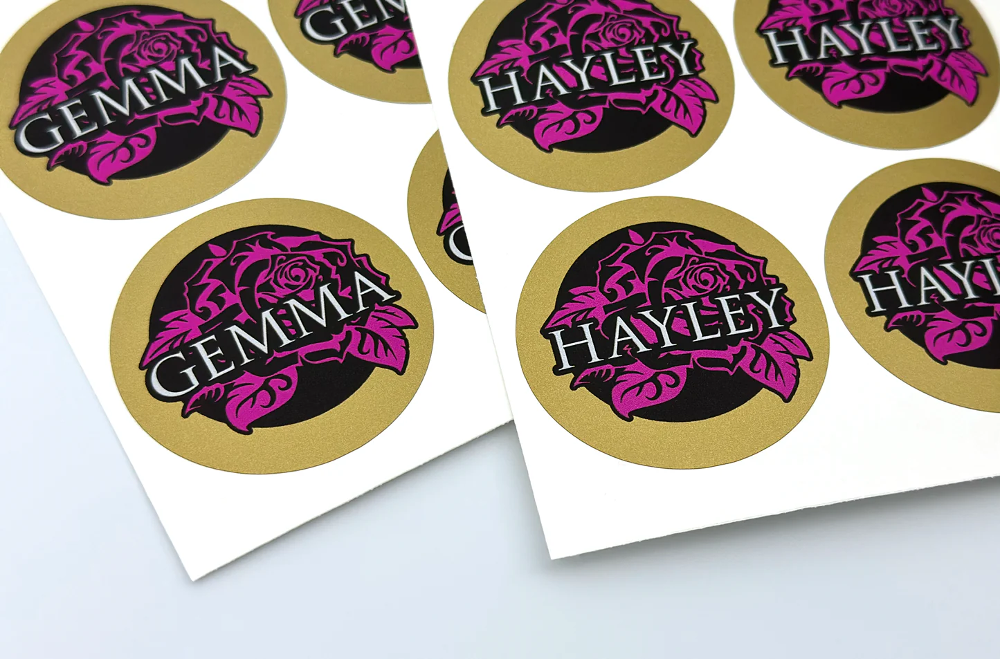 Metallic Vinyl Stickers - Image 2
