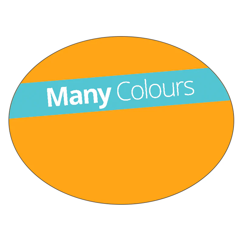 Oval - Fluorescent Vinyl - Printed Labels & Stickers - Image 3