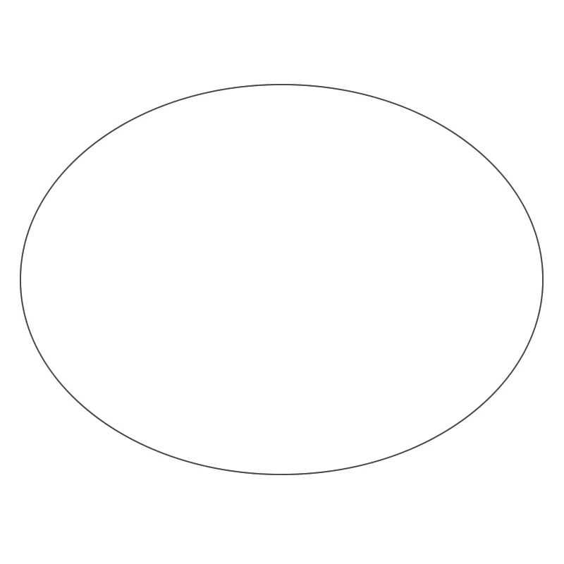 Oval - White Waterproof Vinyl - Printed Labels & Stickers