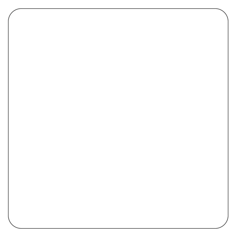 Square - White Waterproof Vinyl - Printed Labels & Stickers